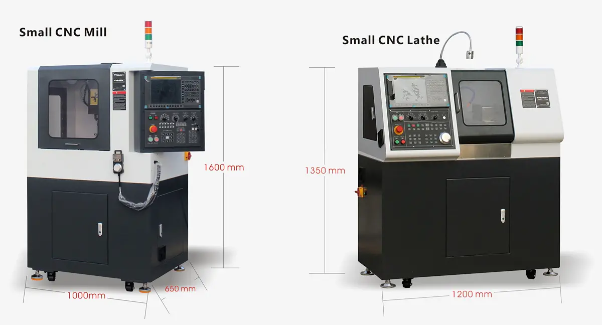 YORNEW's small CNC machines for FANUC system